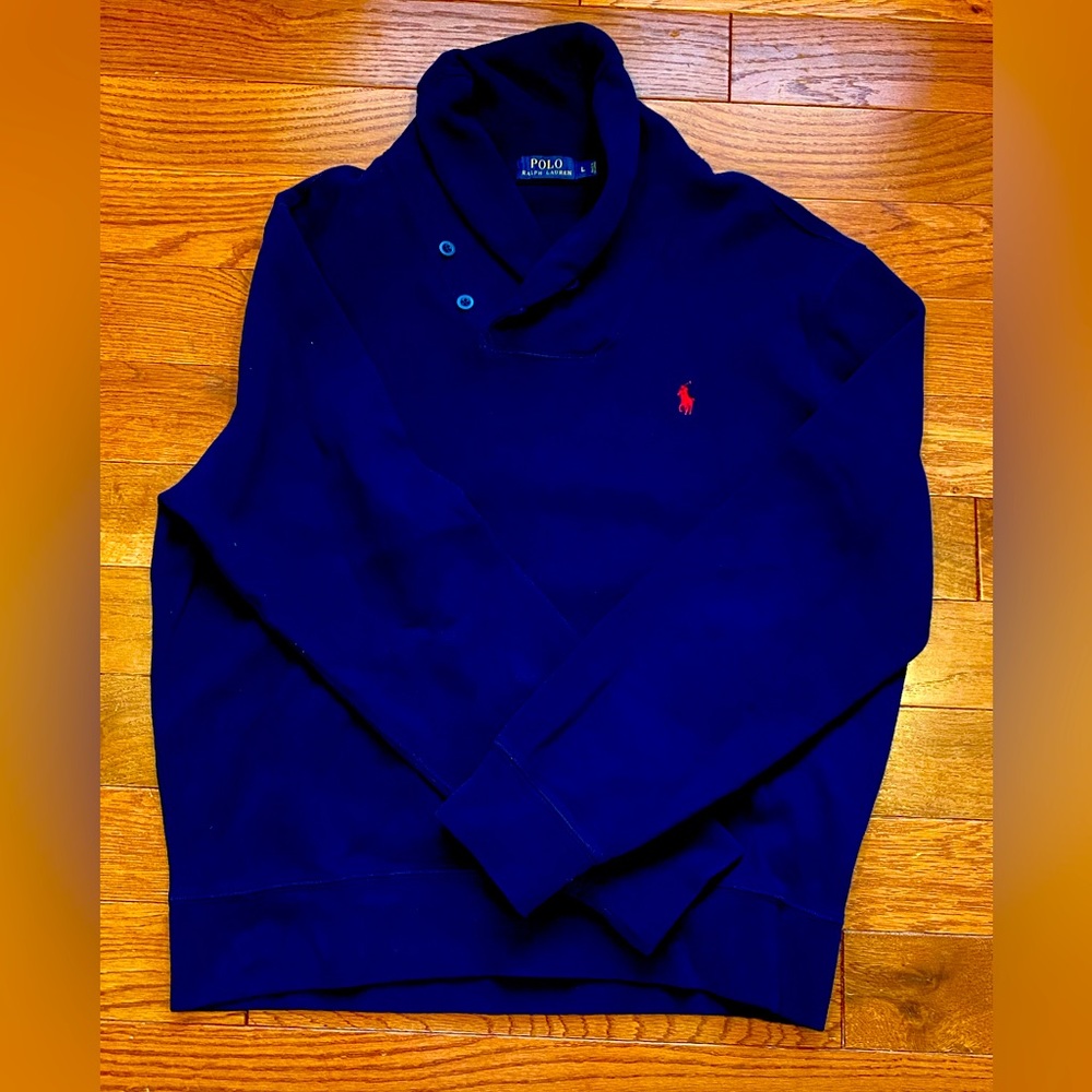 Polo Ralph Lauren Jersey-Shawl Collar Pullover